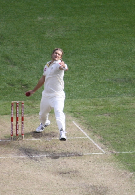Shane Watson has been left in the lurch in this crisis (Dec 2010, photo mine)